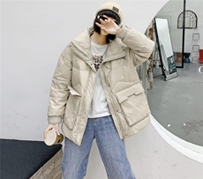 2020白鸭绒羽绒服，女装羽绒服，曼希野