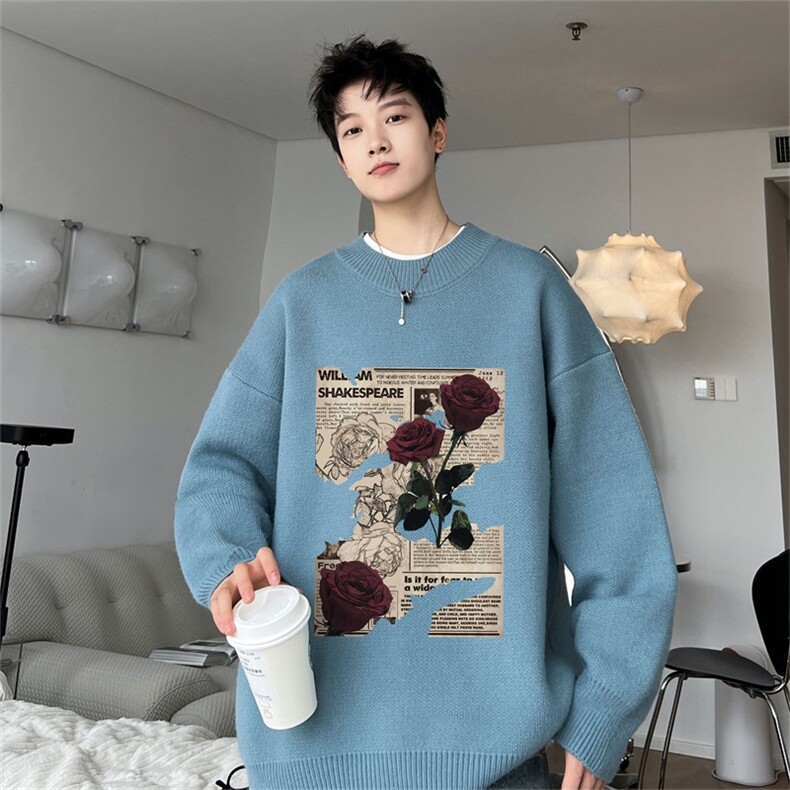 半高薄款毛衣MB23W08-P45加绒加厚JRMB23W08-P55加绒限价78,男装针织衫/毛衣,电商A028