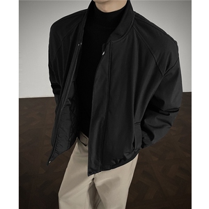 冬季clean纯色棒球服领棉服加厚短款棉衣 HZ8815-特P68不议价图片