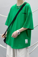 夏款新款青少年印花半袖男女港风圆领运动短袖T恤1566-P38控价58，男装T恤，电商A441-1