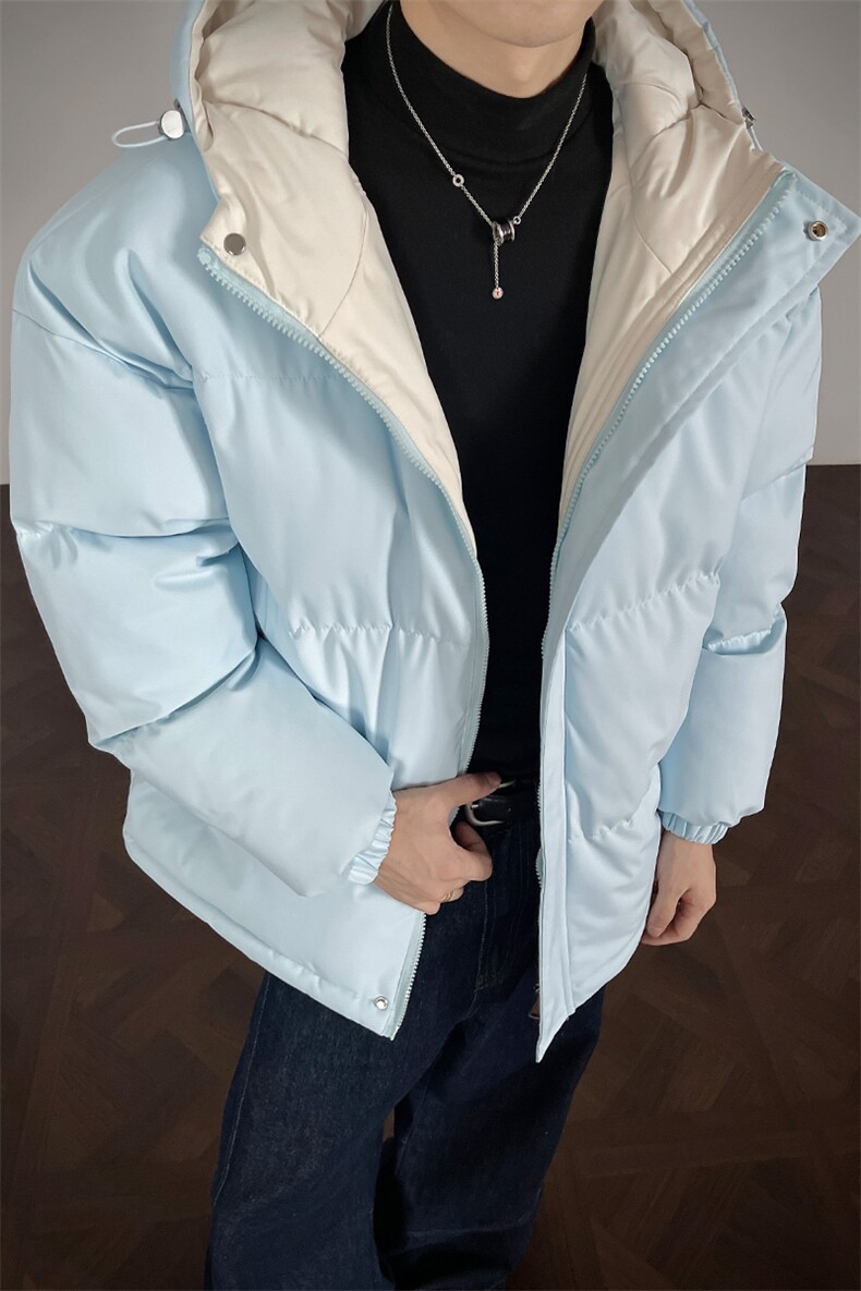支持二开冬装加棉加厚连帽棉服男女大码棉衣外套面包服M811-P70,男装棉衣,电商A441