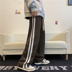 218-1-P32-B441新款时尚休闲潮男百搭加绒加厚常规宽松裤，男装休闲裤，四季星座218-1