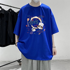 华夫格t恤男短袖男大码五分袖大皂风HT73385-P22，男装T恤，电商A040