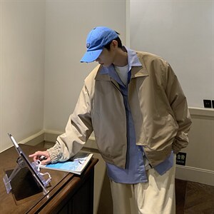 【2025秋冬】韩系垫肩短款外套夹克货号：2167棉衣货号：MY2167，男装夹克，星座112A