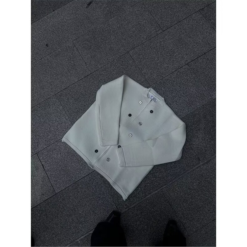 美式新款小众设计感宽松针织开衫纽扣装饰毛衣外套男女33011-p55,男装针织衫/毛衣,星座1008