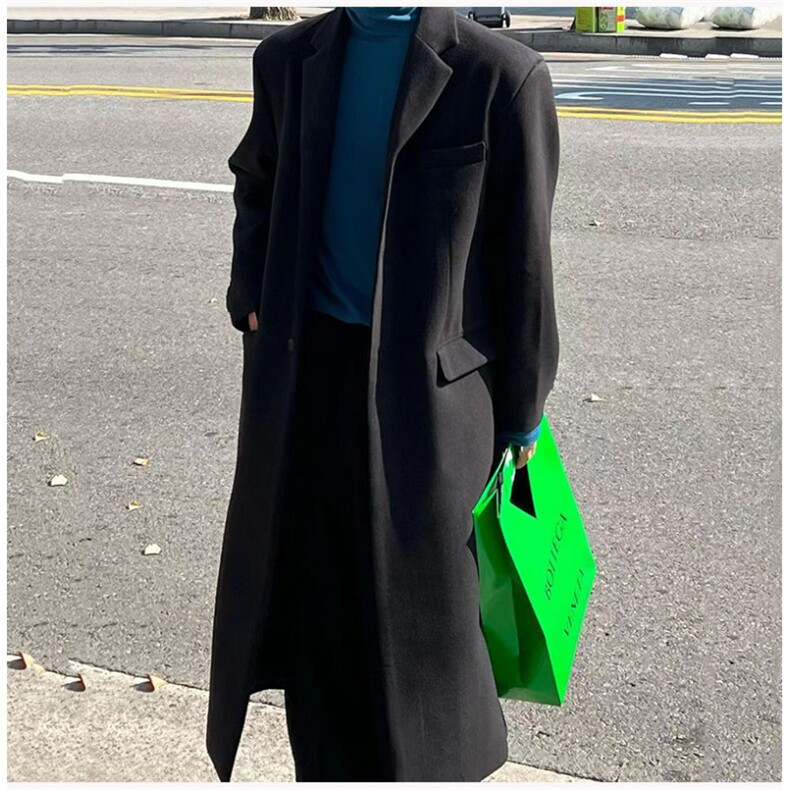 WN301P138港风妮子大衣潮男百搭韩风纯色毛衣外套秋冬加厚，男装针织衫/毛衣，星座1108-5