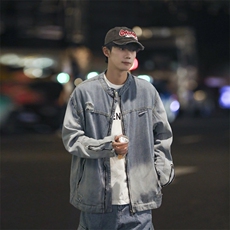 A1007P75秋冬新款青年男生休闲日系港风潮男外套夹克，男装夹克，星座512-6