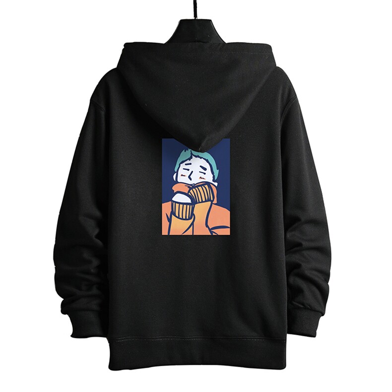 KS21042-P38连帽开衫卫衣男运动外套大码班服网格挂拍,男装卫衣,电商A040A