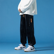 2024HK21652改薄秋季新款日系蓝底大码休闲裤M-5XHK22031-P55，男装休闲裤，电商A022