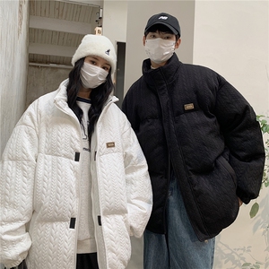 高品质面料直播 超保暖棉服外套宽松情侣棉衣 潮 G1040 P138男图片