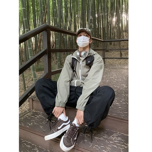 B221 美式ins街头hiphop休闲大口袋宽松工装裤 LK23121-P65 控88图片