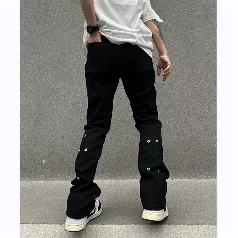 牛仔裤男韩版潮流高街帅气2023春夏季新款ins百搭直筒裤RK143-P49,男装牛仔裤,星座412-2