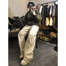 B221美式ins街头hiphop宽松工装休闲裤子LK23122-P65控88，男装休闲裤，电商B221