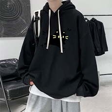连帽卫衣男大码胖子帽衫大号运动服WY2440-P35，男装卫衣，电商A040