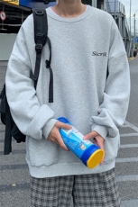 S6098-P35春季圆领卫衣男大码韩版宽松长袖外套男，男装卫衣，电商A040