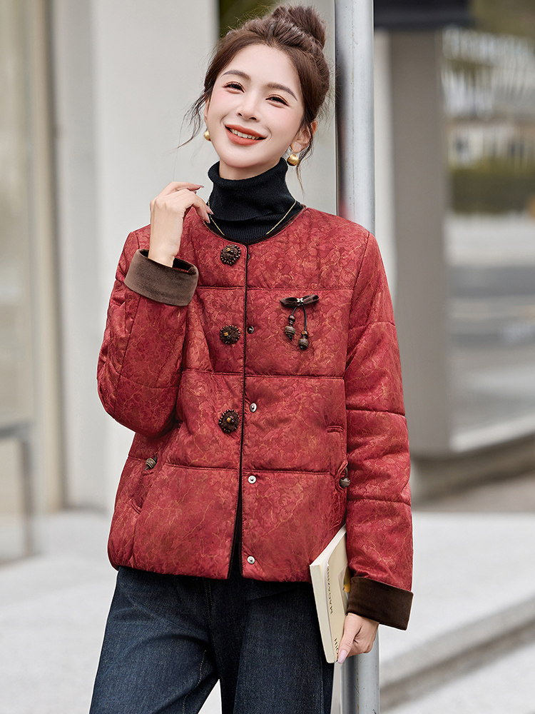（现货）新款欣贝拉2025年冬季guo风羊毛填充大衣休闲气质款,女装毛呢外套,欣贝拉