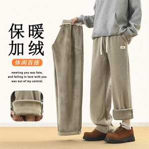 垂感休闲百搭条绒裤亲肤柔软加绒JRX2888常规特批45 加绒特批55图片