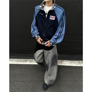 1506A/G2-Y70690/P61美式高街开衫长袖卫衣休闲百搭春秋外套男女图片