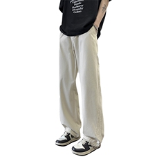 美式宽松纯色休闲裤男款2025潮流百搭简约时尚运动裤K2512-P52，女装休闲裤，星座610（原A335）