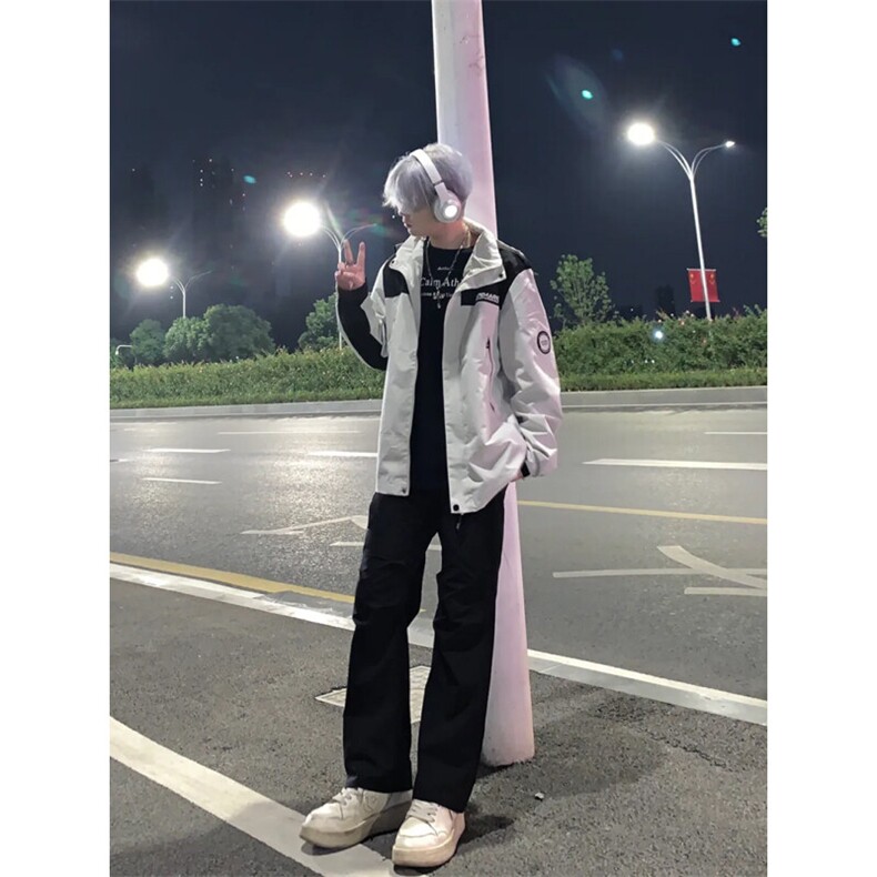 冰丝速干降落伞裤日系复古XZ310A-4聚酯纤维100,男装休闲裤,星座310A-4