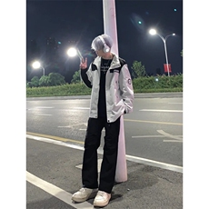 冰丝速干降落伞裤日系复古XZ310A-4聚酯纤维100，男装休闲裤，星座310A-4