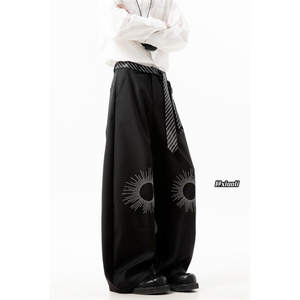 XZ616 春季重磅cleanfit美式刺绣复古休闲长裤 TY37128 P55控78图片