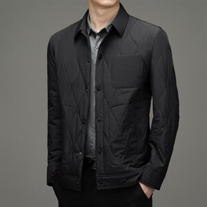 022冬季新款男士短款翻领休闲时尚保暖棉服HM2557-P170图片