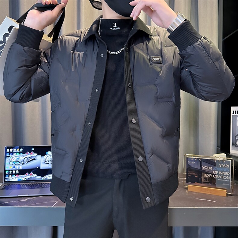 羽绒服数据2025新标85%白鸭绒有报告YR2699-TP179控299,男装羽绒服,星座301B-1