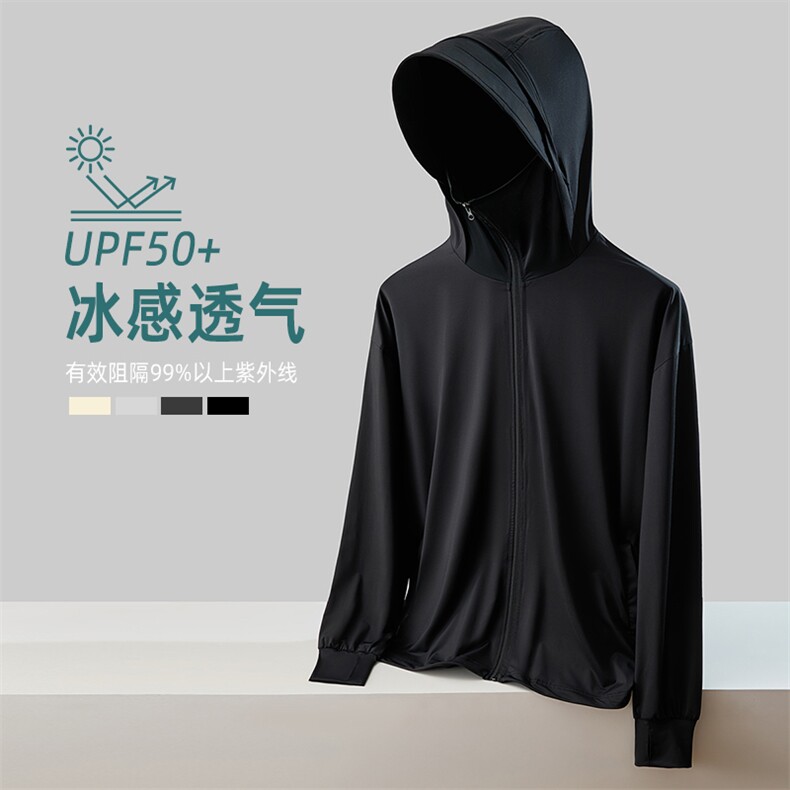 【UPF50+防晒衣】男夏季冰感透气外套X5458-TP45控价78,男装夹克,电商A102-1