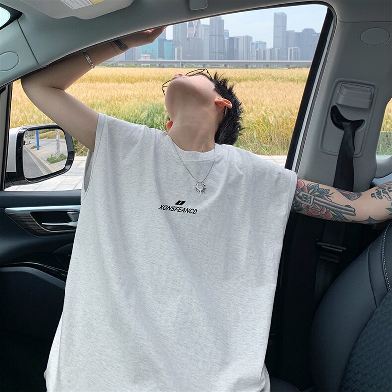 量大优得物抖音高品质重磅230克美式印花无袖t恤背心WB513特P18，男装背心/马甲，电商A486