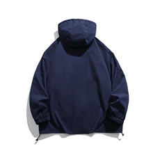 外27-2GANYOU日系防泼水贴标拉链袋连帽冲锋衣JK21-P125，男装夹克，新杭派外27-2