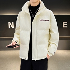 自家图立领拼接羽绒服男士2026冬季新款潮流帅气轻薄外套高品，男装羽绒服，星座218-1（原230）
