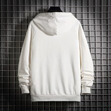 7XL-M 2023秋季新款潮牌连帽卫衣男慵懒风加肥加大码长袖控价88图片