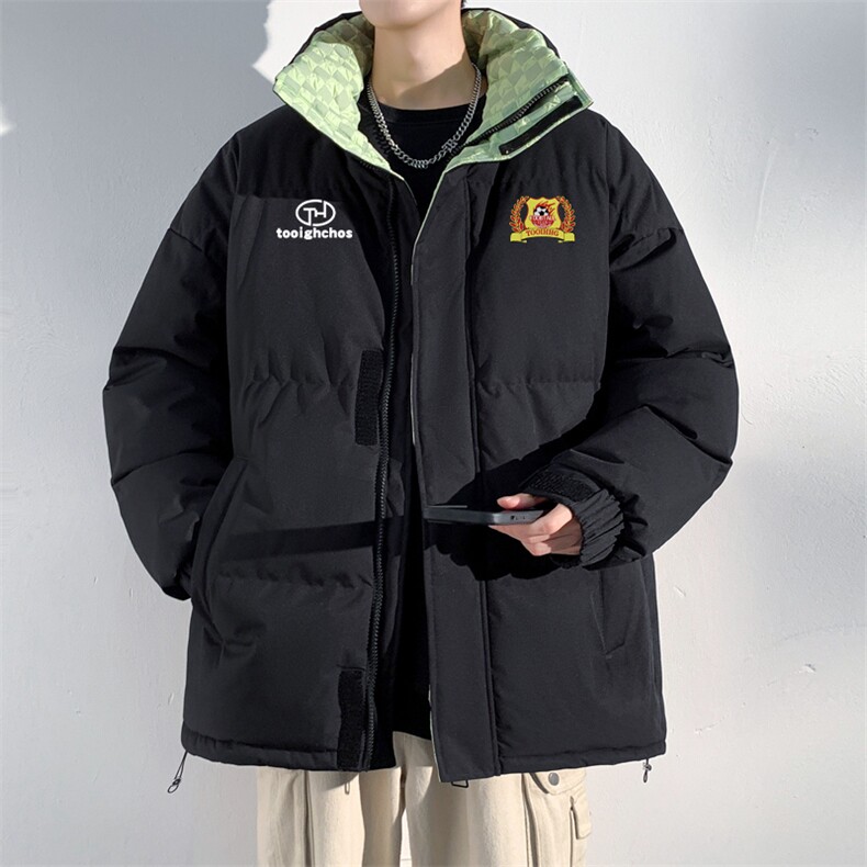 抖音得物品质深度库存三防面料假两件格子棉衣外套棉服66633特P85,男装棉衣,电商A486