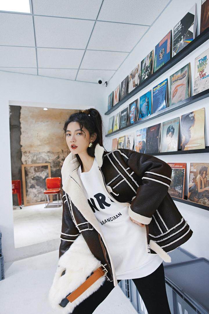 皮毛一体，女装，YOUER DENG