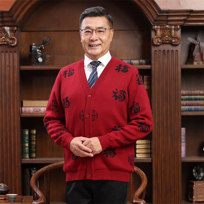 2025年秋季时尚百搭通勤简约休闲休闲情侣,男装中老年男装,亚东羊绒制品
