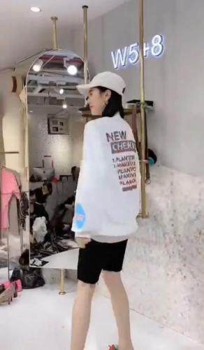 AX9603新款炸街圆领之母印花防晒衣，女装，L·H·X