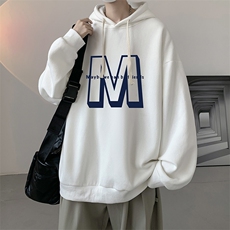 连帽卫衣男大码运动服帽衫外套WY2260-P35加绒款-P40，男装卫衣，电商A040