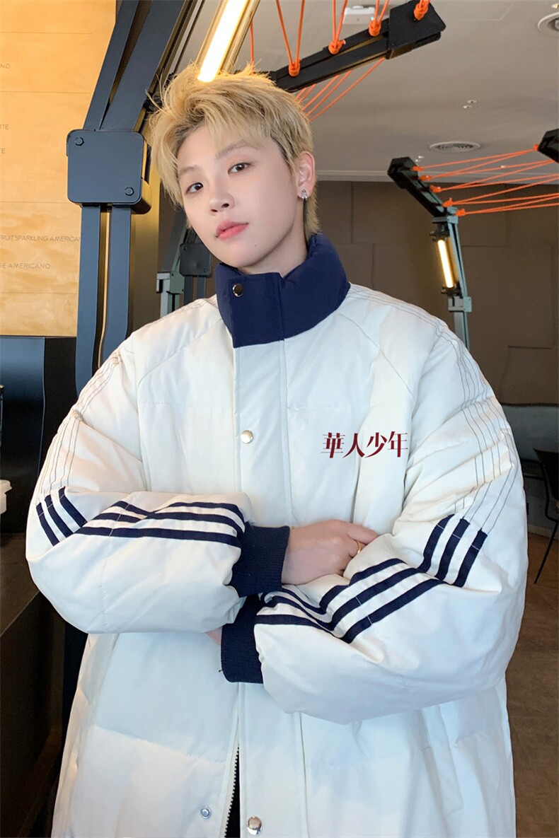 ！2025秋冬新款男士潮牌立领棉衣百搭情侣棉服外套MY206特P80,男装棉衣,电商B220