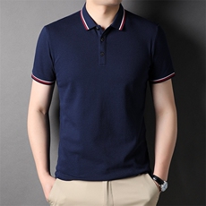 AG2732钱塘2020-3夏季新款全棉男装Polo衫量大价优P40，男装Polo衫，钱塘207-3