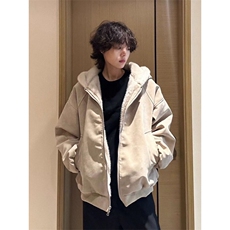 冬季cleanfit座山雕棉服男重帆布高级感加绒夹克外套加厚，男装夹克，四季星座505