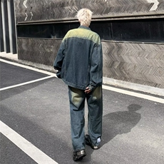 美式牛仔裤男款秋季长裤潮YT102P45外套YT101价格63，男装牛仔裤，星座1116-2