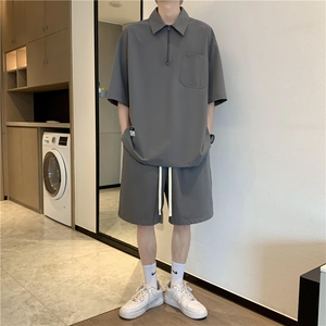 酒店青少年舒适超薄运动速干冰丝套装TZ21-特批70图片