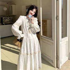 26春新款现-波西米亚风显瘦气质款流苏长裙2627-P190K308，女装连衣裙，2B190