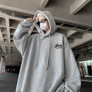 美式连帽卫衣男高级感外套hiphop上衣潮 N001 P60控88图片