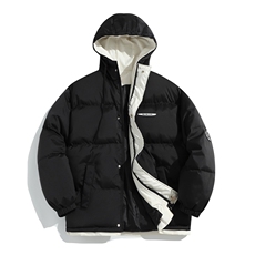 2025防水小牛津连帽冲锋棉衣棉服棉袄三防面包服1606-P80，男装棉衣，星座207
