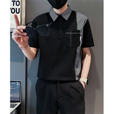 翻领短袖polo衫男休闲百搭青年t恤2025夏季男士带领半袖TP04，男装Polo衫，星座1116A（原606A-3）