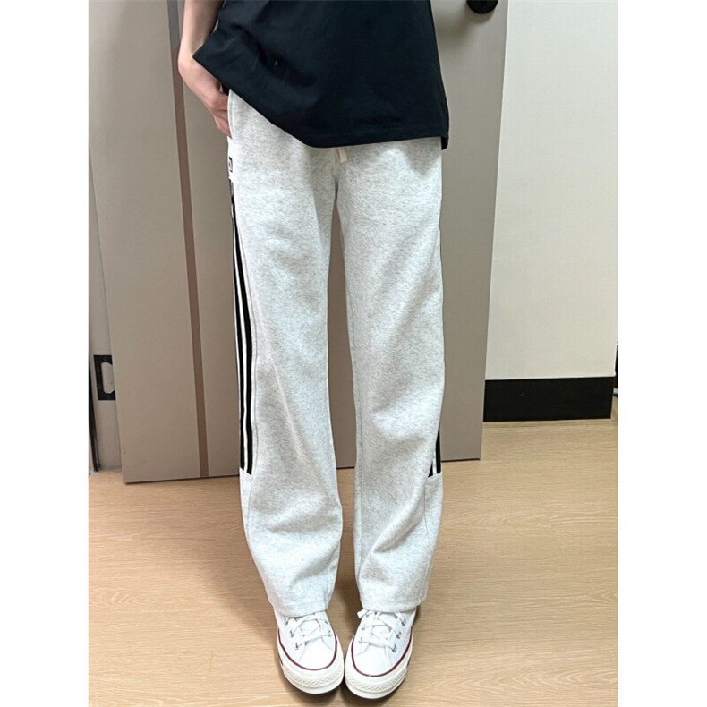 【有货】A2302CC-特P38侧条纹卫裤男款美式复古直筒裤子,男装休闲裤,星座1007（原301D）