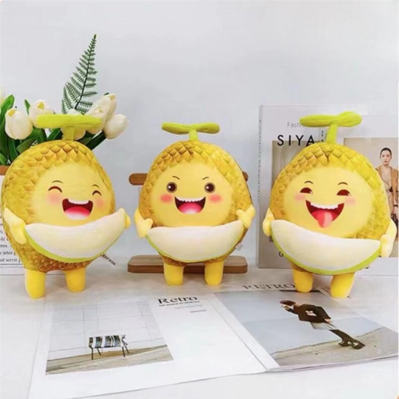 榴莲娃娃抓机娃娃婚庆活动抛洒公仔娃娃机娃娃毛绒（十个起售），王军涛毛绒玩具厂