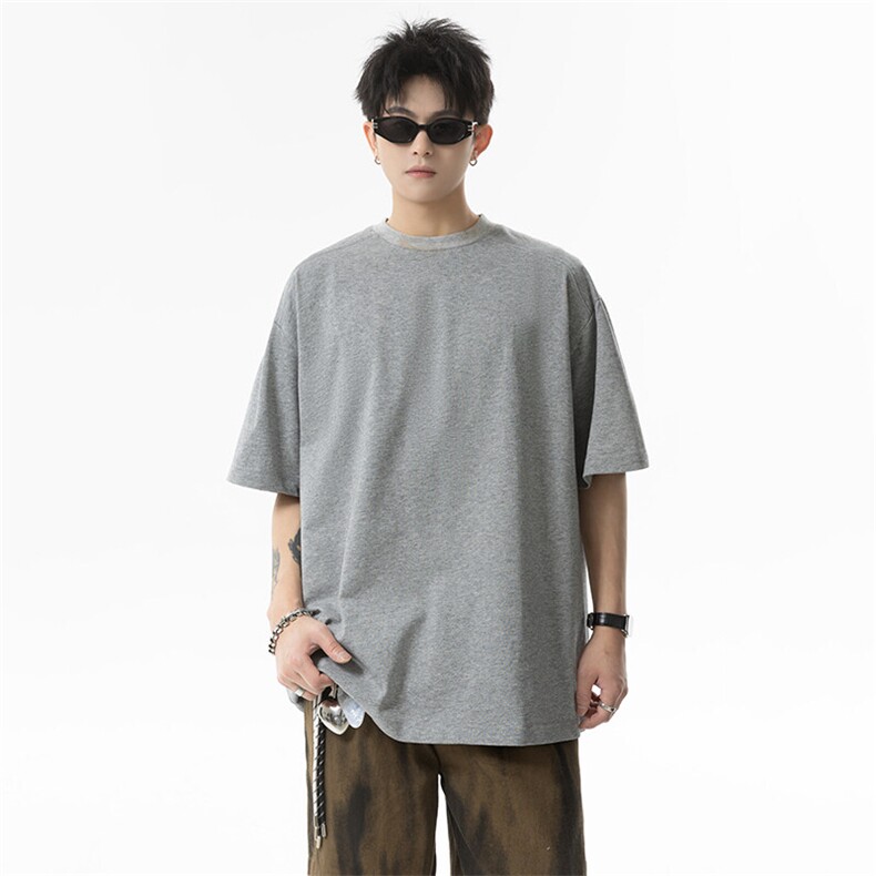 解构拼接短袖t恤男cp158-特p30,男装T恤,电商B371